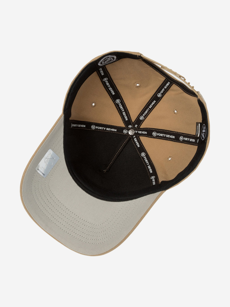 Бейсболка 47 BRAND H-MPDTP25WBP-KHBK Anaheim Ducks NHL (бежевый)