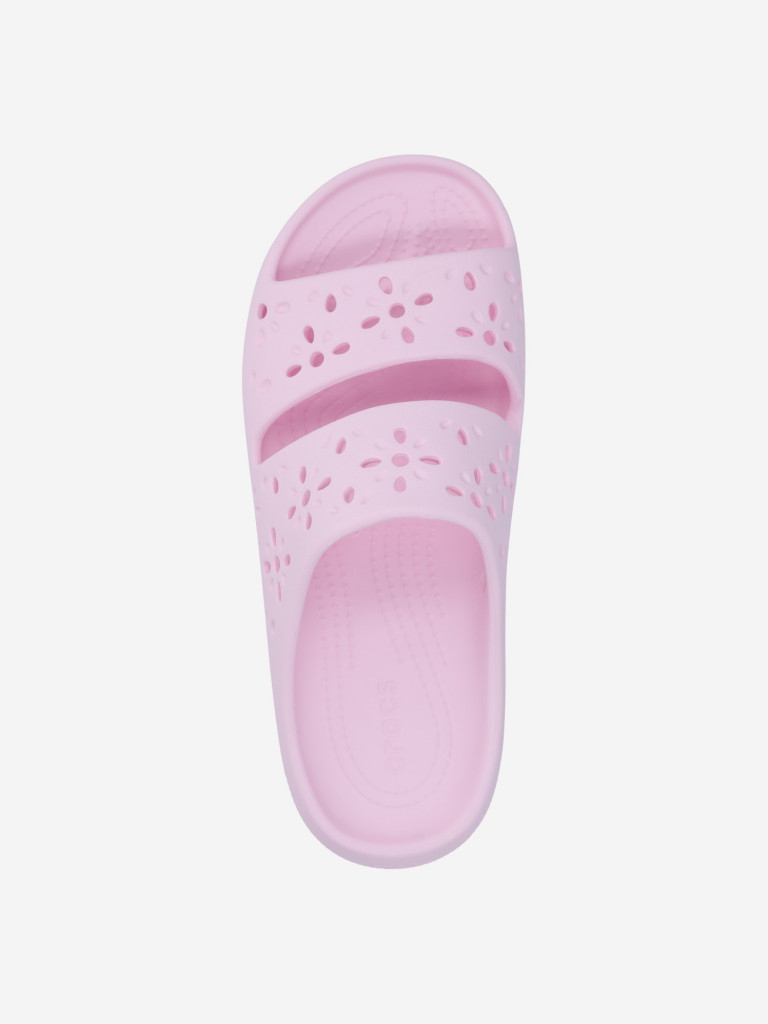 Шлепанцы женские Crocs Classic Floral Cut Out
