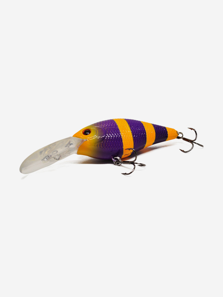 Воблер Mottomo Deep Wrestler 70F 17,5g Violet Orange
