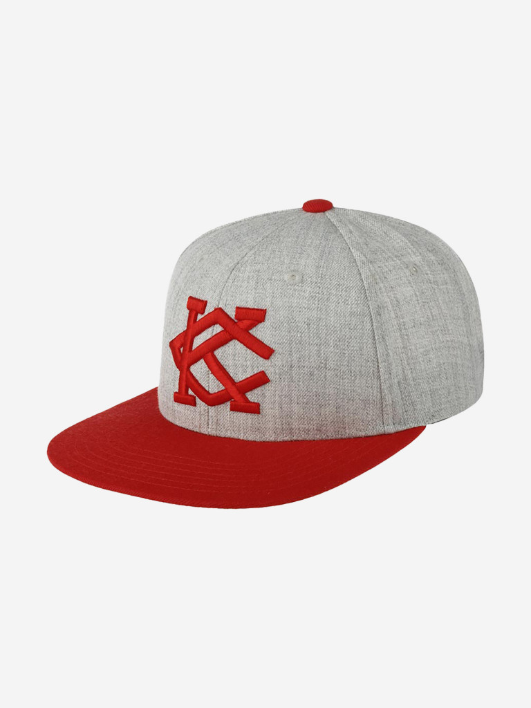 Бейсболка с прямым козырьком AMERICAN NEEDLE 21006A-KCAN Kansas City All Nations Archive 400 MILB (красный)