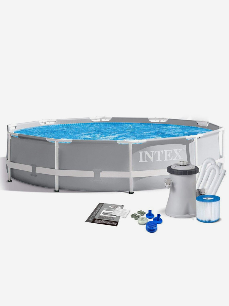 Бассейн каркасный Intex, 305х76 см, Prism Frame, 26702NP, ф-насос, 4485 л