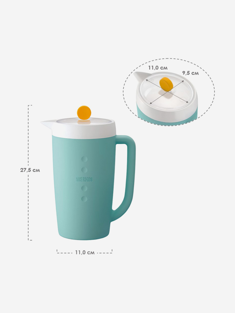 Термос-кувшин 1,5 л THERMOS TPG-1500 из пластмассы
