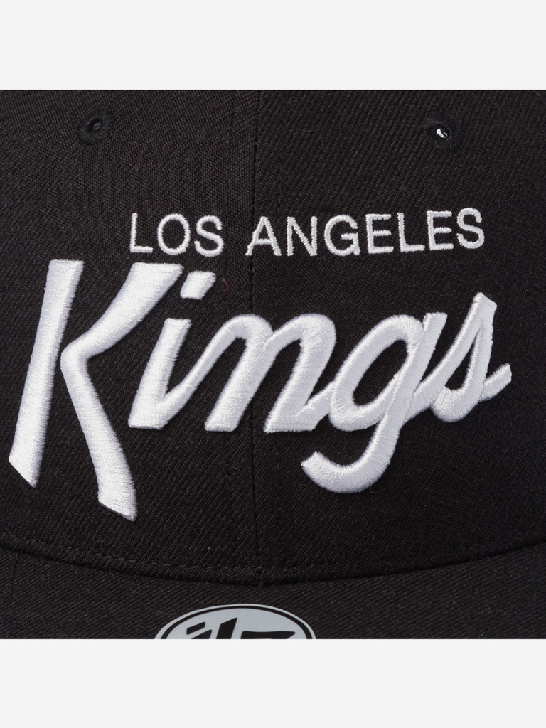 Бейсболка с прямым козырьком 47 BRAND HVIN-CTWNS08WBP-BK88 Los Angeles Kings NHL
