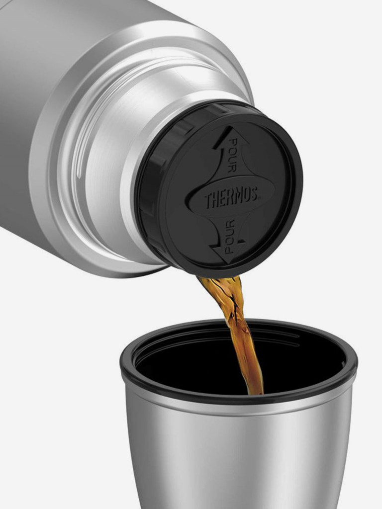 Термос для чая 2 л THERMOS KING-2020 стальной цвет