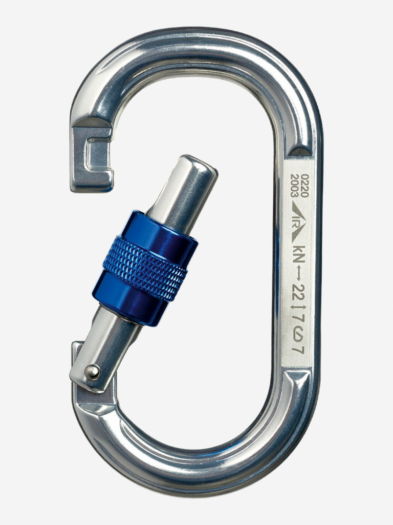 Карабин «Овал дюралевый» с муфтой Keylock ICE ROCK