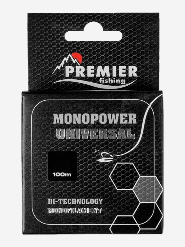 Леска для рыбалки Premier Fishing MONOPOWER UNIVERSAL Nylon 0,60мм, 100м, 31кг, прозрачный