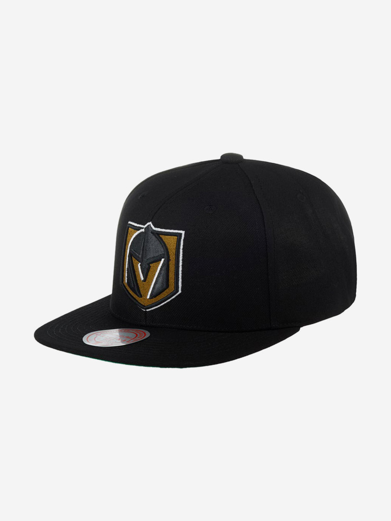 Бейсболка с прямым козырьком MITCHELL NESS 6HSSDX22015-VGKBLCK Vegas Golden  Knights NHL (черный)