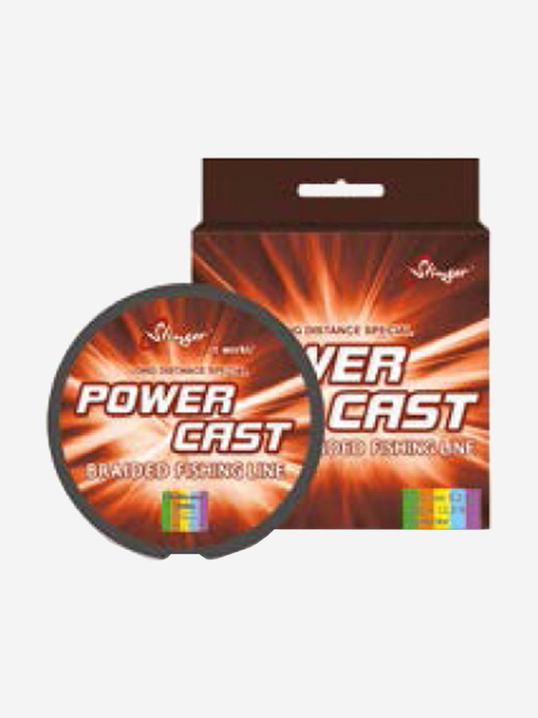 Плетеный шнур Stinger PowerCast 200 м, Multicolor, 0,10 мм