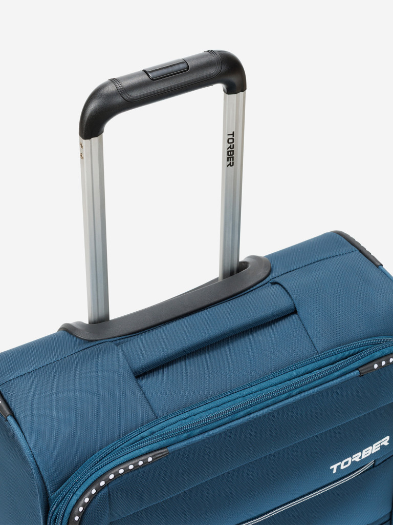 Чемодан TORBER Vivi синий 36 л