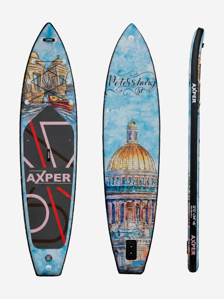 Сапборд двухслойный AXPER St.Peterburg 12'0"