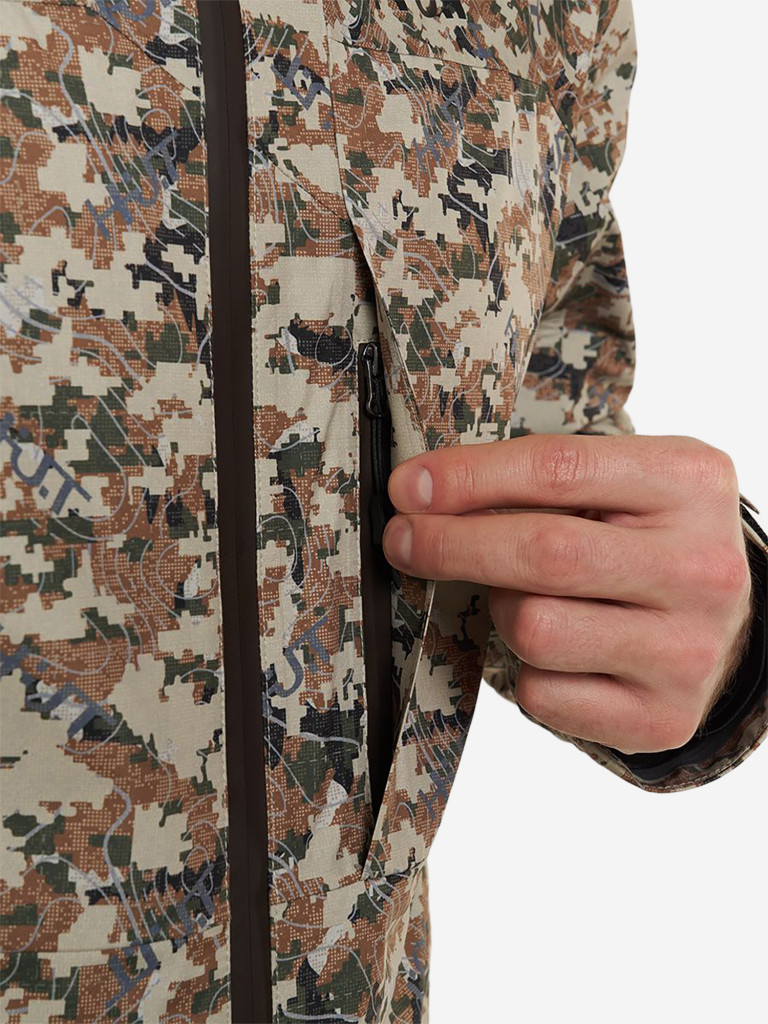 Куртка мембранная мужская HUT KIVACH для охоты, камуфляж