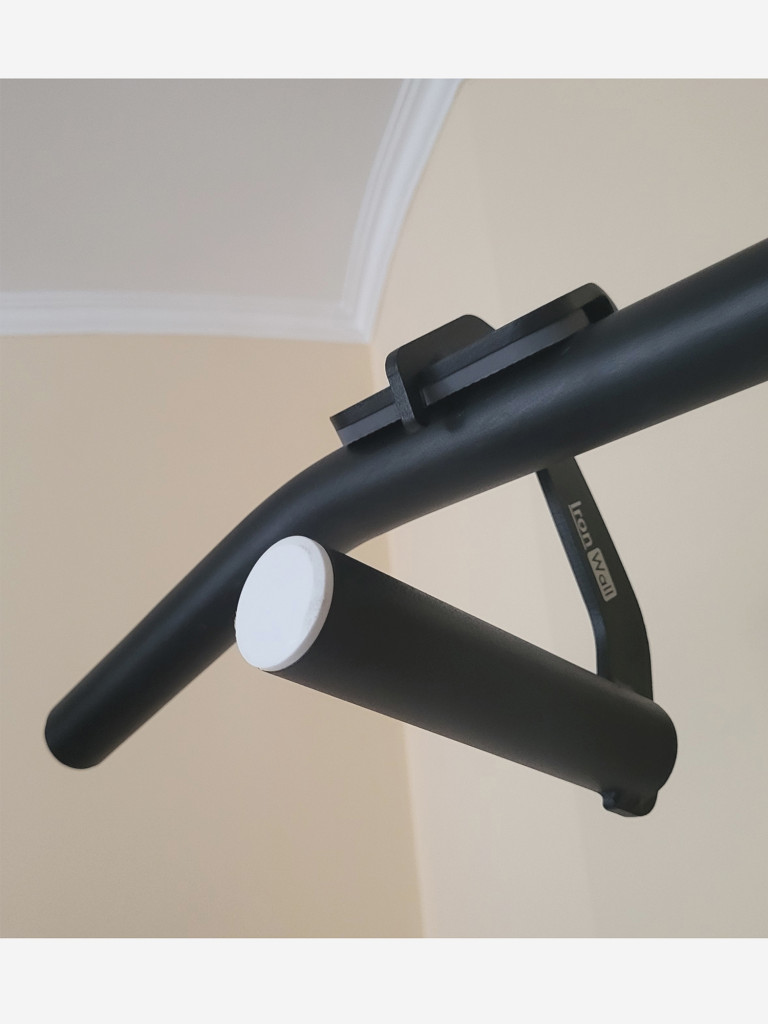 Быстросъемные рукоятки для подтягивания нейтральным хватом IronWall PRO модель PH 1-00-1 черные