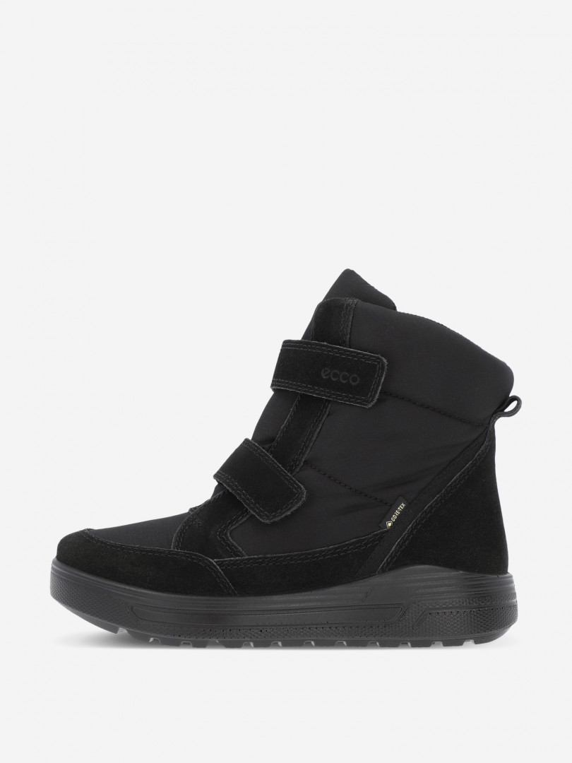 фото Ботинки утепленные детские ecco urban snowboarder mid-cut, черный