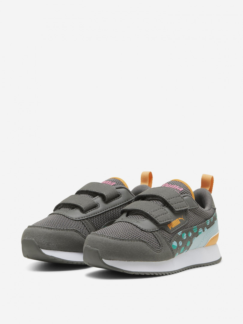 фото Кроссовки детские puma r78 summer camp v ps, серый