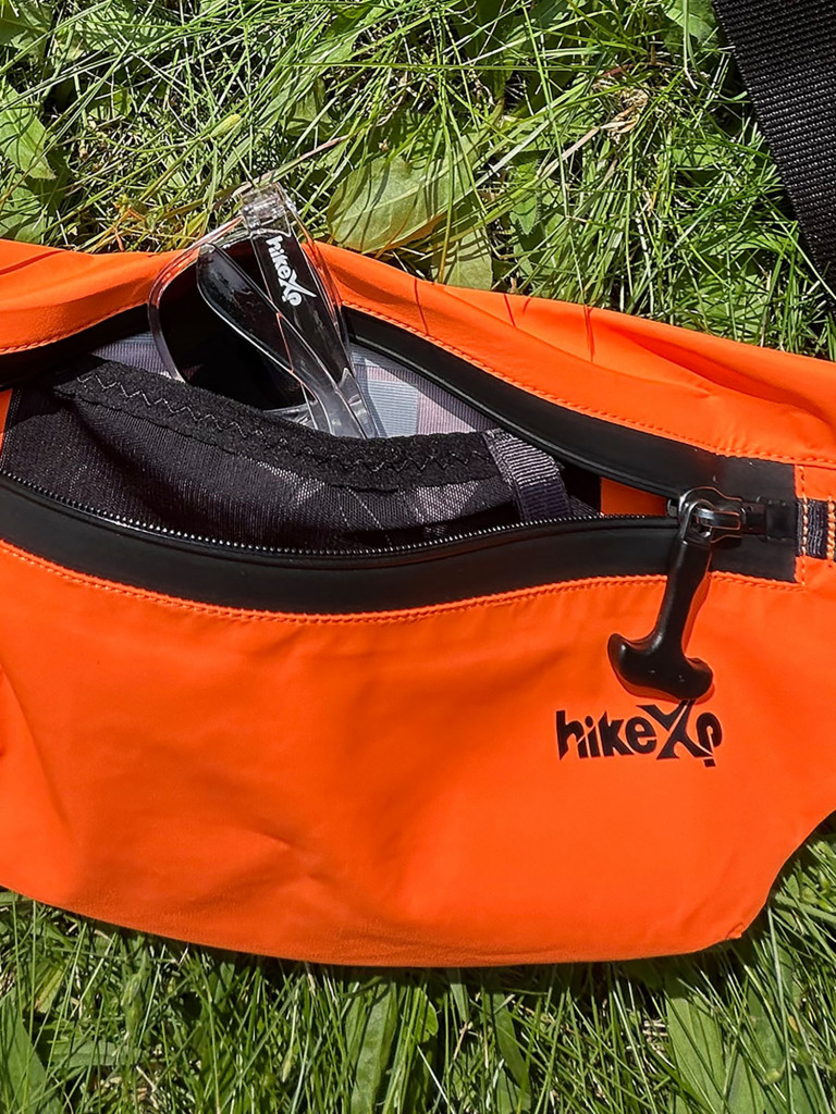 Непромокаемая поясная сумка hikeXp оранжевая