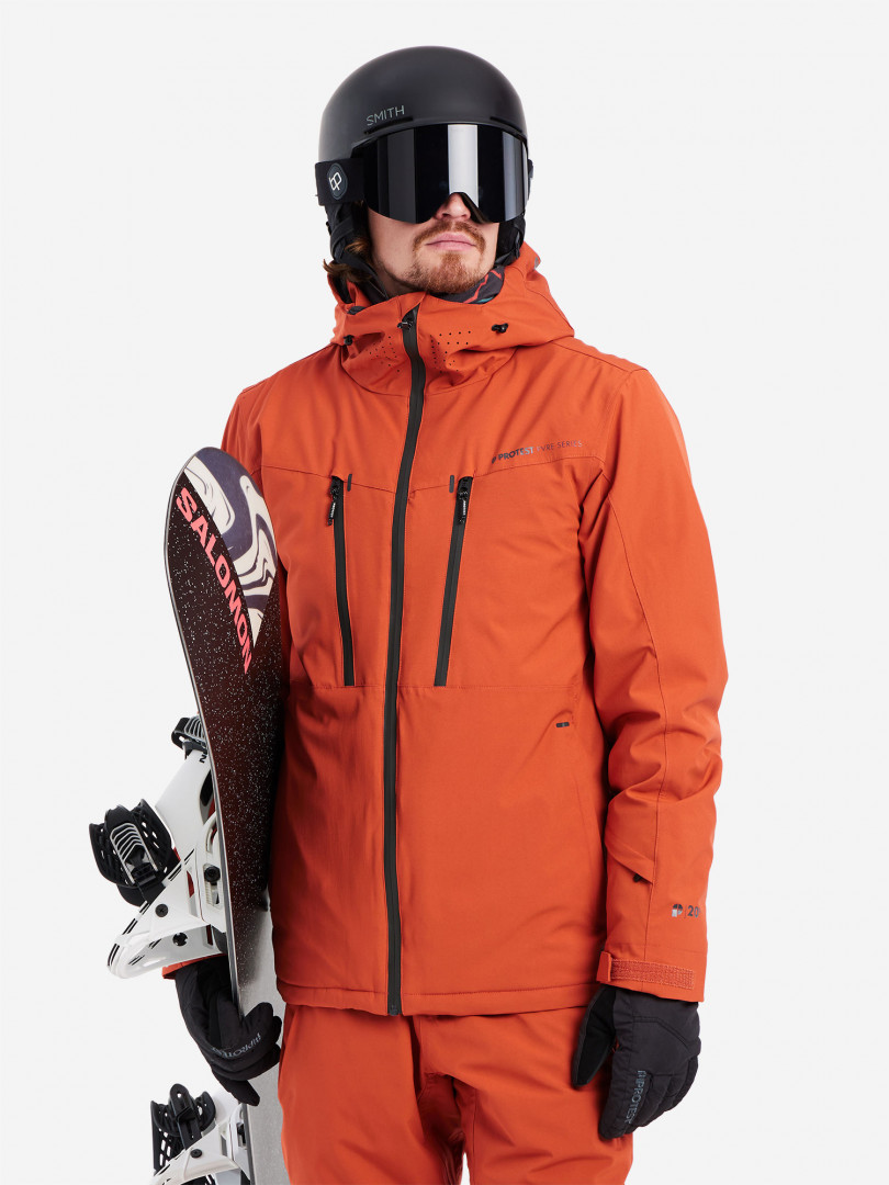 фото Куртка утепленная мужская protest, оранжевый