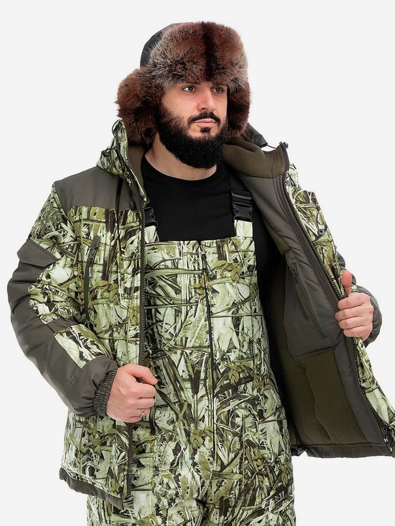 Костюм зимний Helios ГОРКА-1 (куртка+полукомбинезон) для рыбалки и охоты