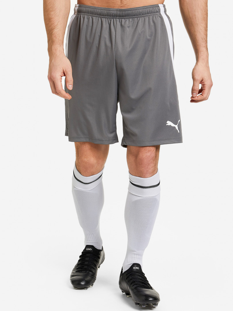 фото Шорты мужские puma teamliga, серый