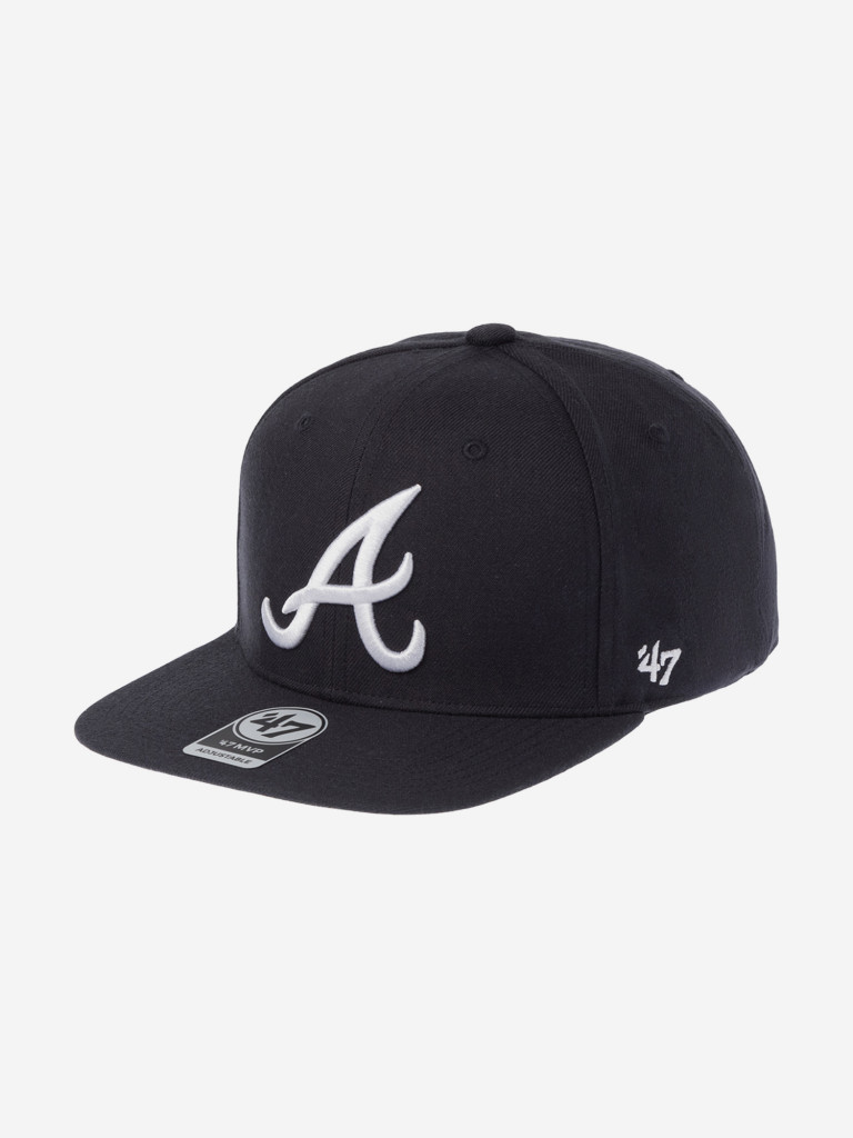 Бейсболка с прямым козырьком 47 BRAND B-SRS01WBP-NYA Atlanta Braves MLB