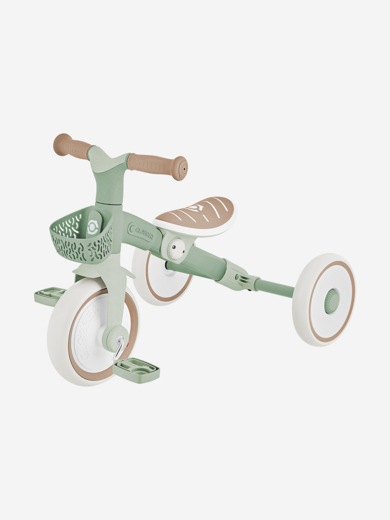 Трехколесный велосипед-беговел Globber LEARNING TRIKE 2в1 PLUS ECOLOGIC