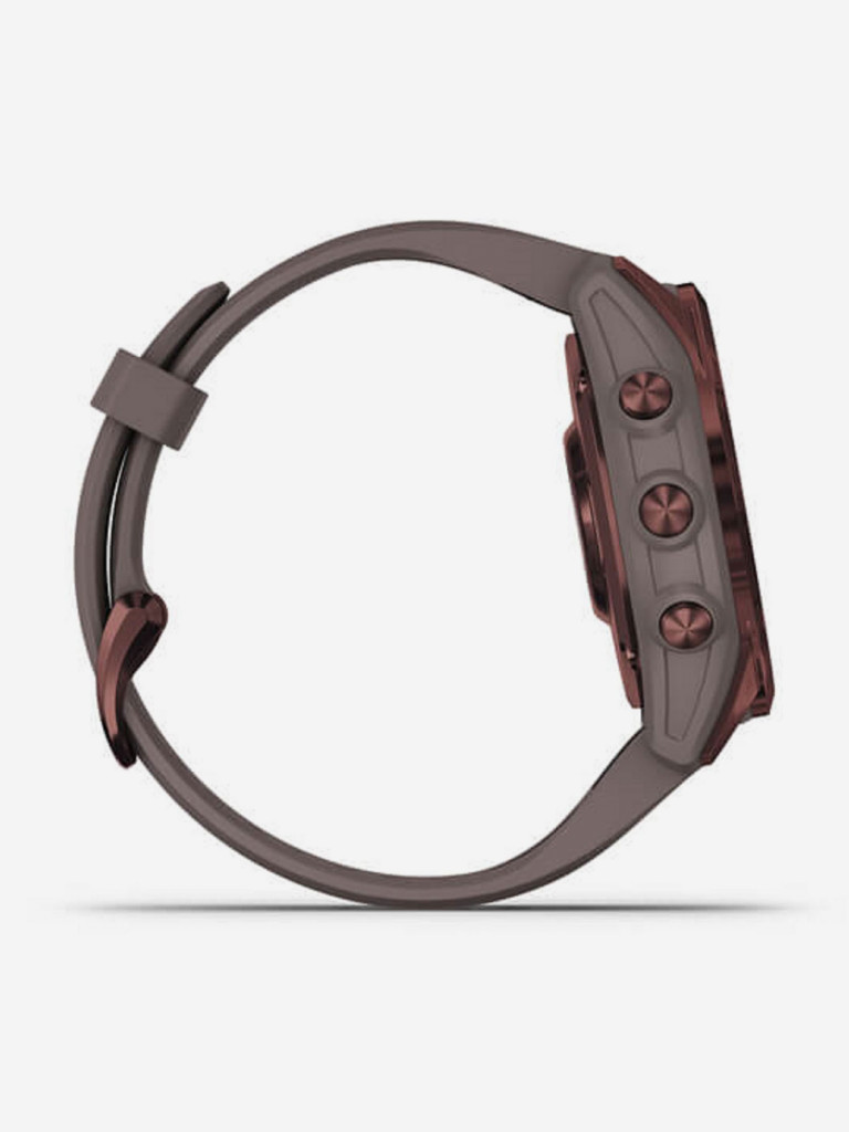 Часы Garmin Fenix 7S Sapphire Solar, титановый корпус, сапфировое стекло Power Sapphire с технологией солнечной зарядки 010-02539-29