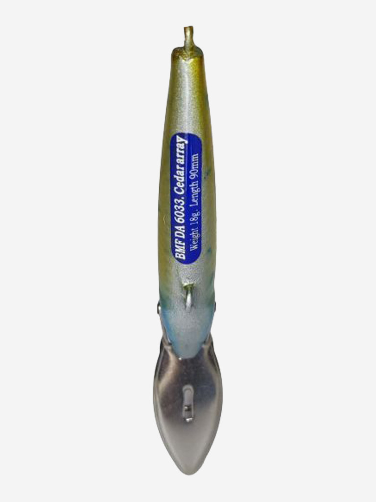 Воблер тонущий Blue Marlin Troll Gold 90 мм 18 гр