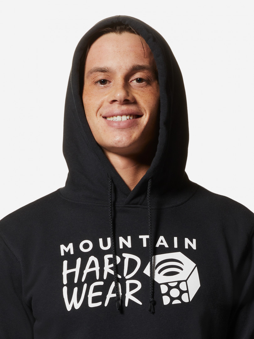 Худи мужская Mountain Hardwear Logo 26588860299 Черный, размер 56,54,50, 52,48, 50, фото 4