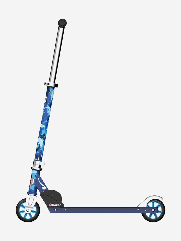 Самокат для детей и подростков Razor A Special Edition - Shark Camo синий
