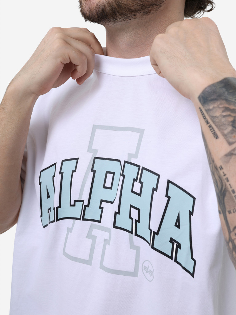 Футболка Relaxed Collegiate A Alpha Industries