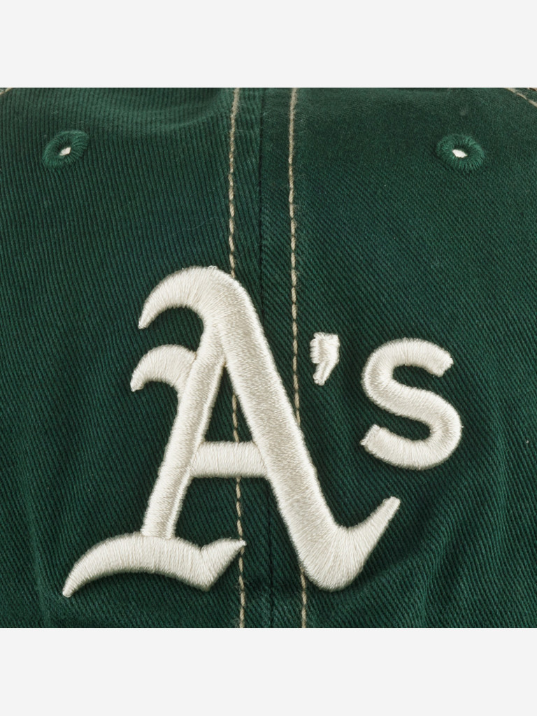 Бейсболка с сеточкой 47 BRAND B-TRWLR18GWP-VG Oakland Athletics MLB