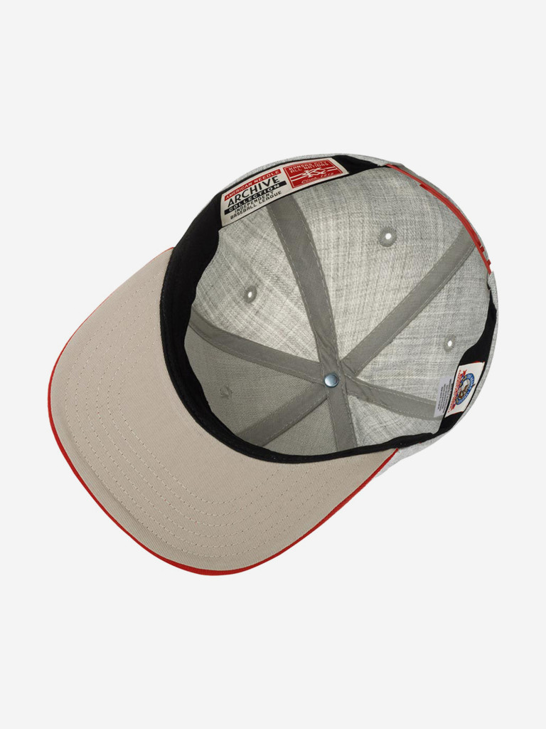 Бейсболка с прямым козырьком AMERICAN NEEDLE 21006A-KCAN Kansas City All Nations Archive 400 MILB