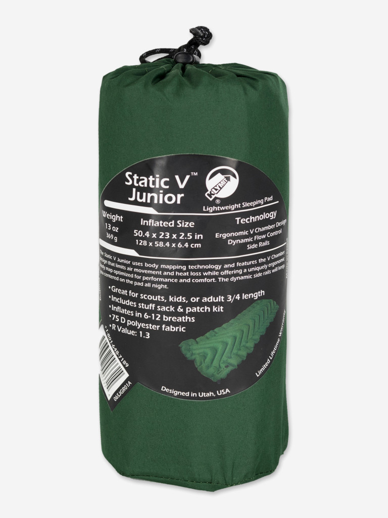 Надувной коврик KLYMIT Static V Junior