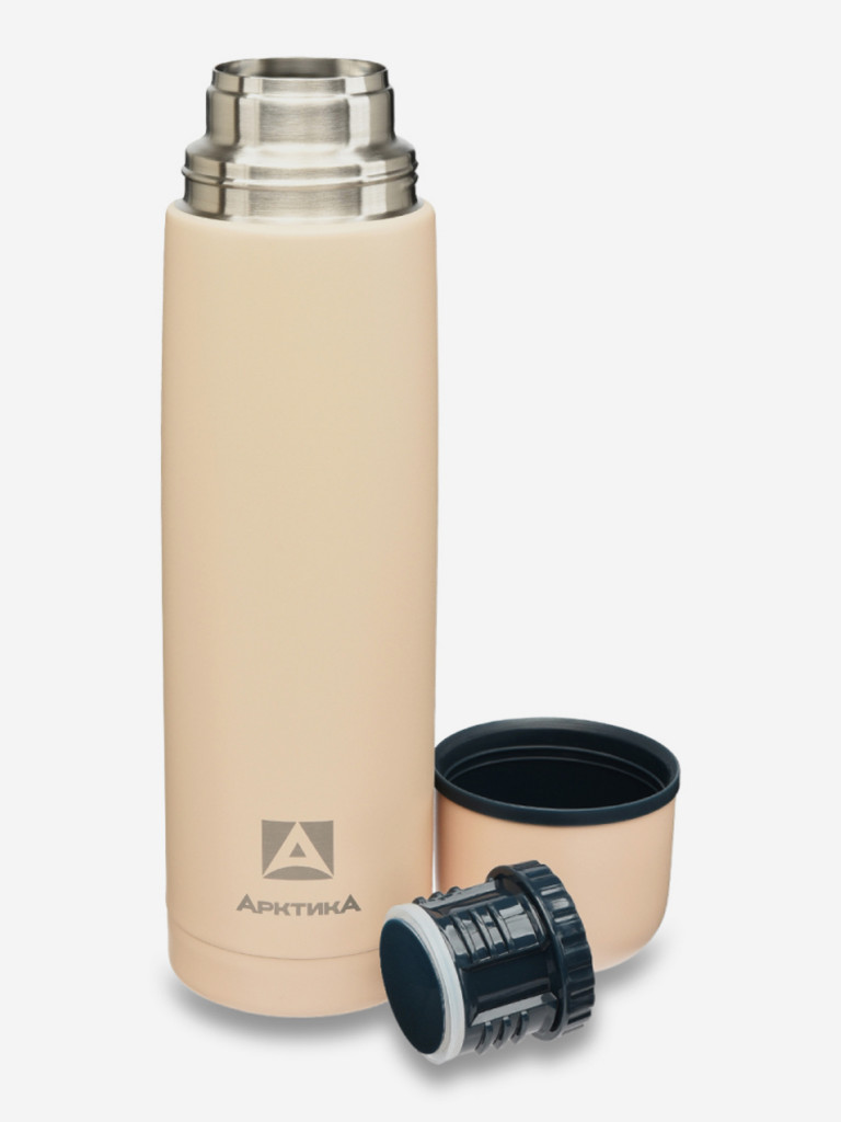 Термос вакуумный Арктика 1 л, песок