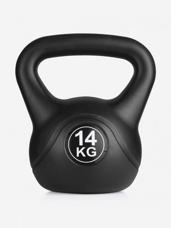Гиря пластиковая Sportlim 14 кг Черная