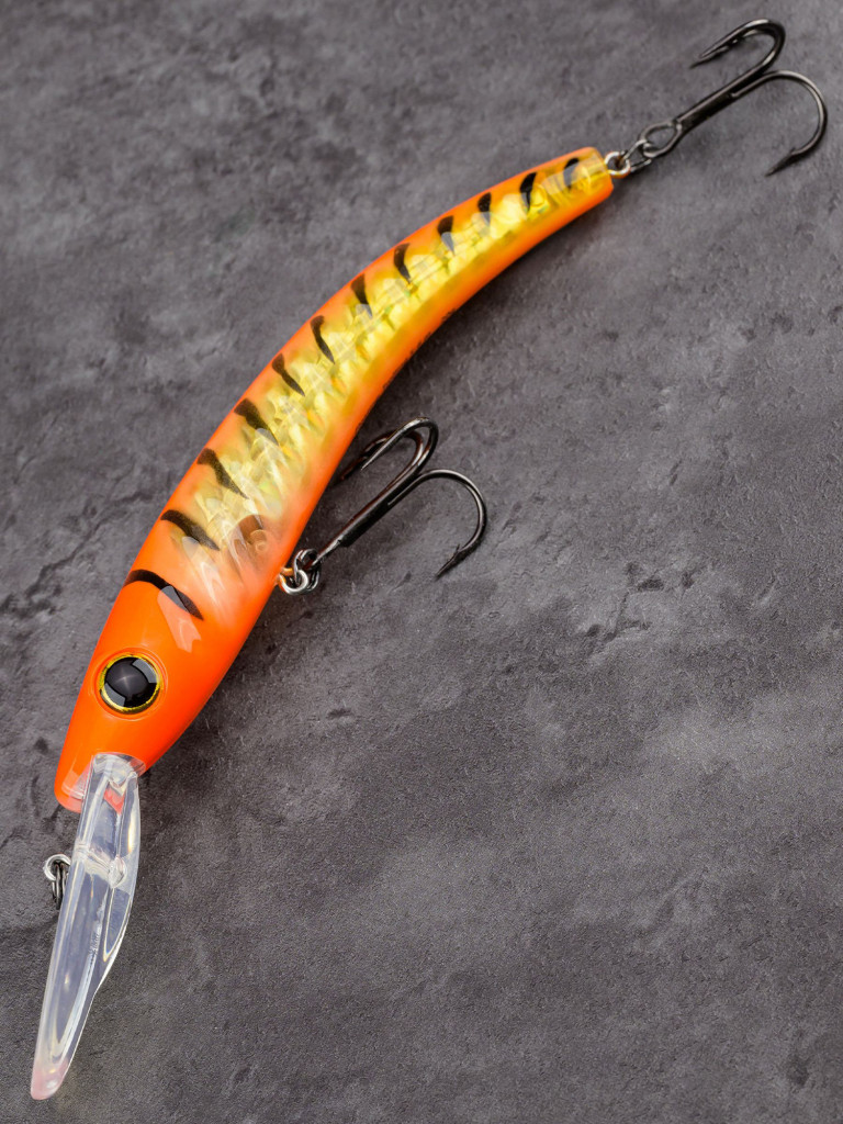 Воблер Akara Deep Snoop 120F минноу плавающий для троллинга на щуку, судака, сома 20гр A53