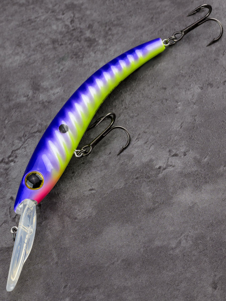 Воблер Akara Deep Snoop 120F минноу плавающий для троллинга на щуку, судака, сома 21гр A301