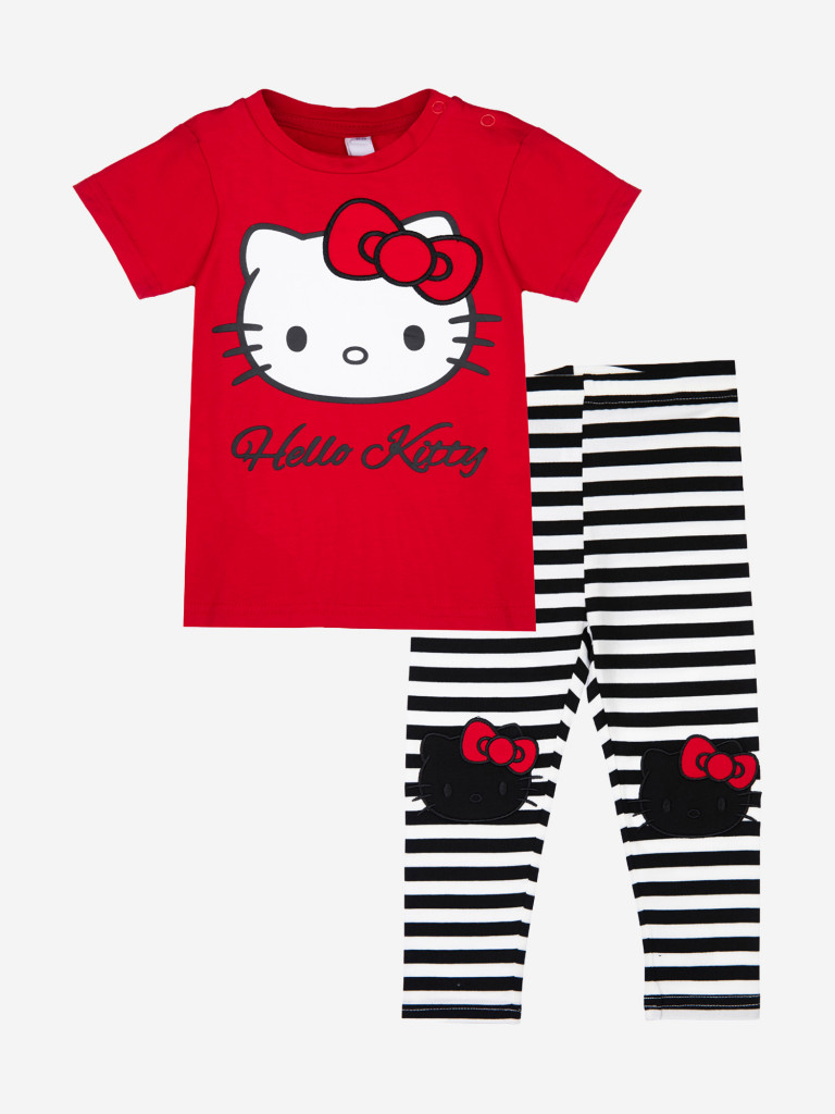 Комплект для девочек: футболка, легинсы PlayToday