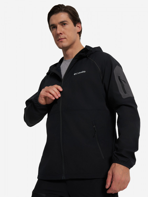 Куртка софтшелл мужская Columbia Tall Heights II Hooded Softshell