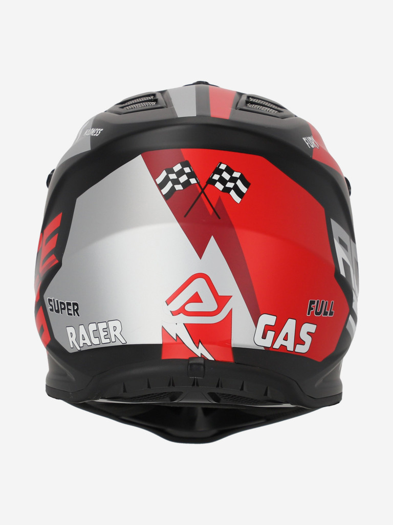 Мотошлем кроссовый детский Acerbis PROFILE JUNIOR Black/Red