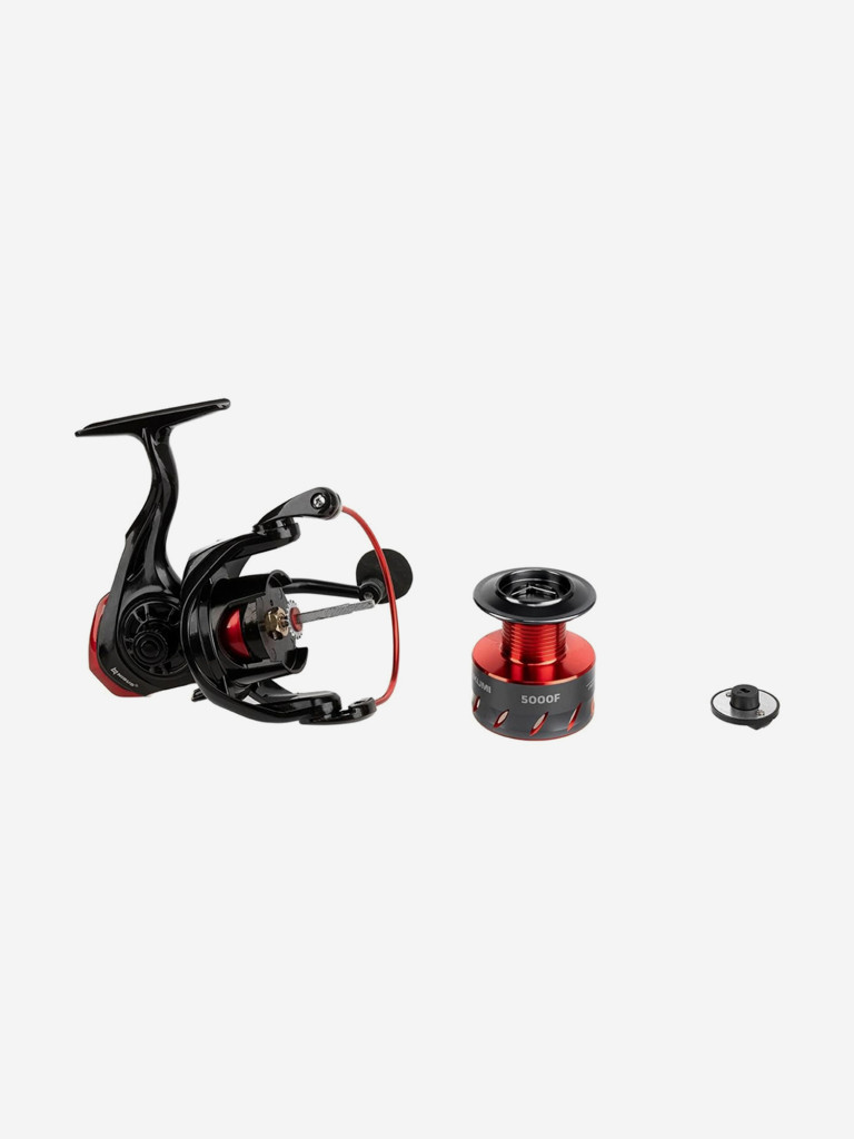 Катушка безынерционная Nisus IKUMI 5000F 4+1 подшипник + запасная шпуля
