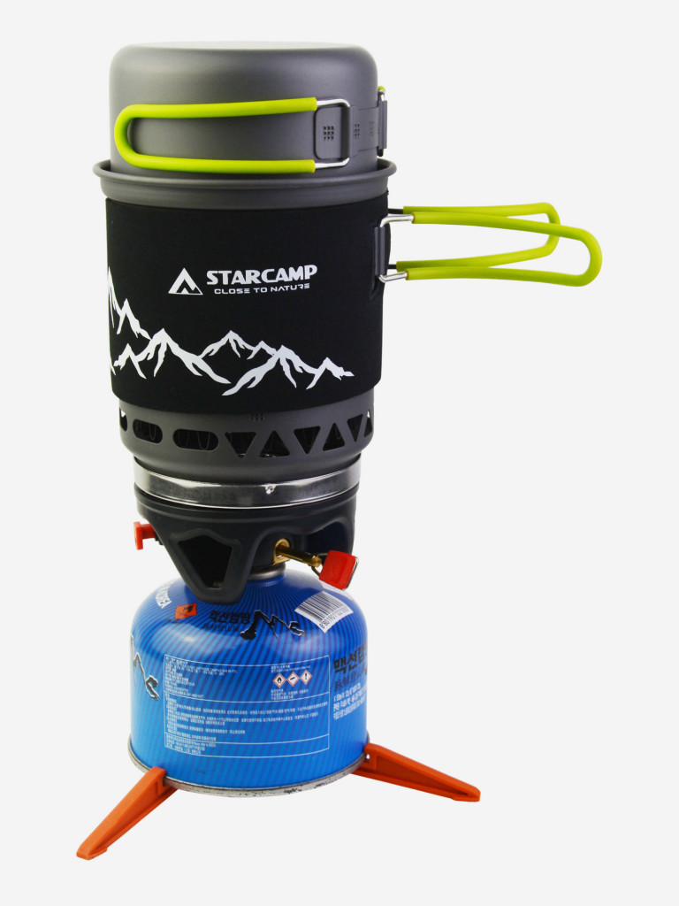 Система приготовления пищи STARCAMP, 2000 Вт, 1000 + 500 мл