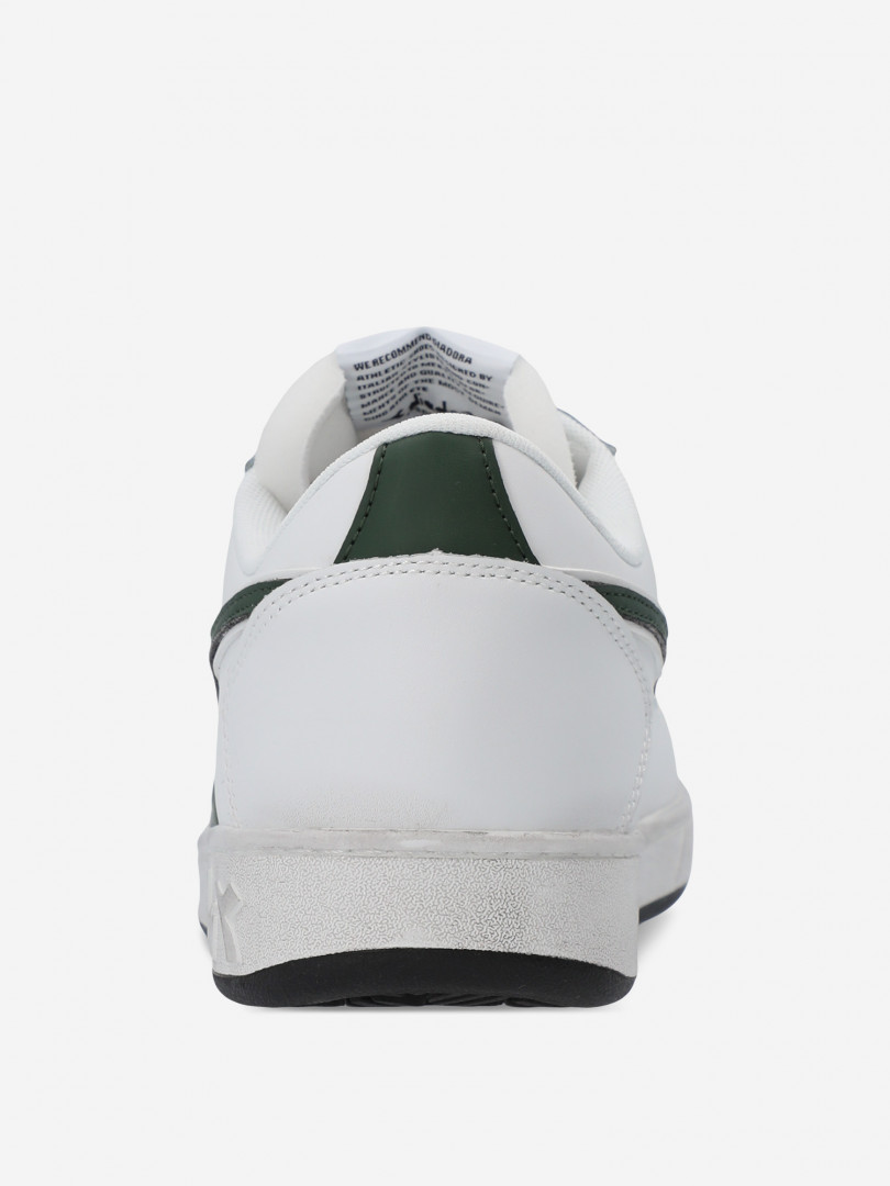 фото Кеды мужские diadora magic basket low icona, белый