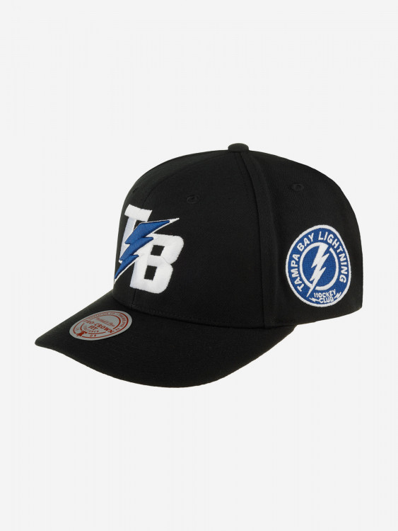 Бейсболка MITCHELL NESS HHSS6644-TBLYYPPPBLCK Tampa Bay Lightning NHL