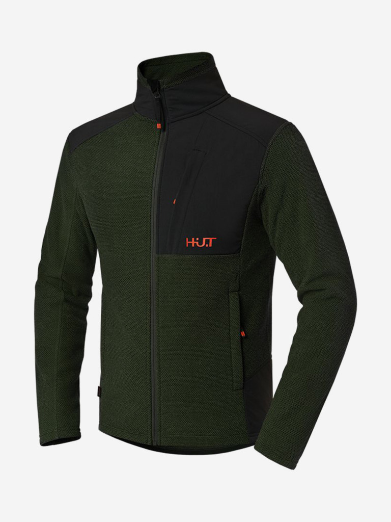 Кофта для охоты и рыбалки мужская на молнии HUT URMAN флисовая
