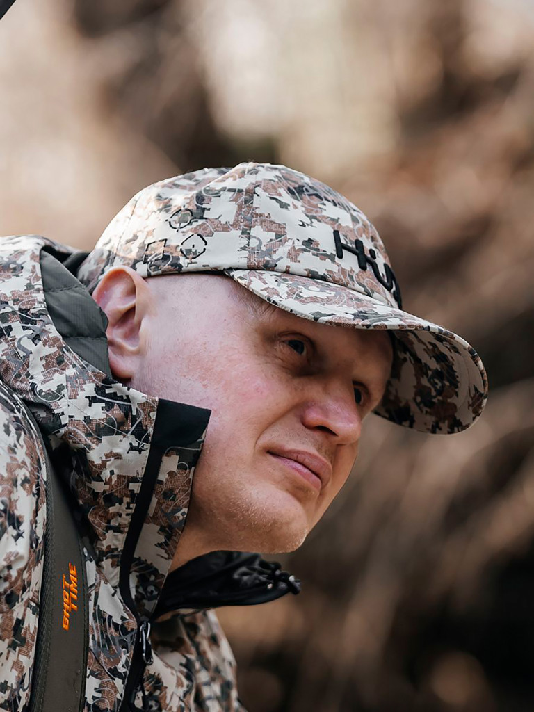 Бейсболка мужская мембранная HUT CAP, камуфляж