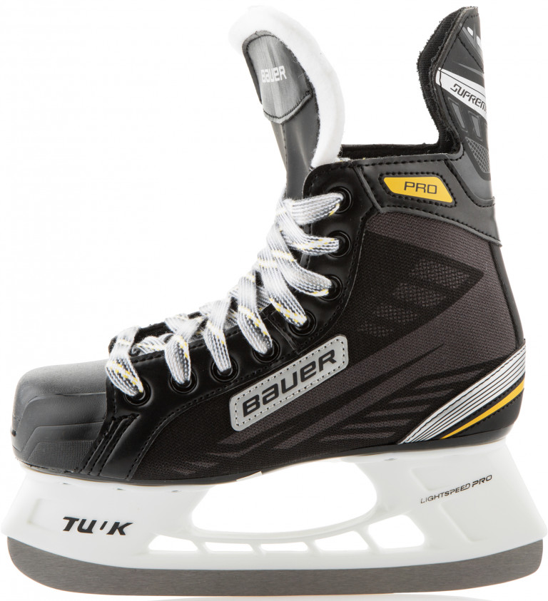 Bauer supreme pro int. Коньки хоккейные Bauer Supreme. Хоккейные коньки Bauer Supreme Pro. Nike Bauer Supreme Pro. Коньки Bauer Supreme Pro детские.