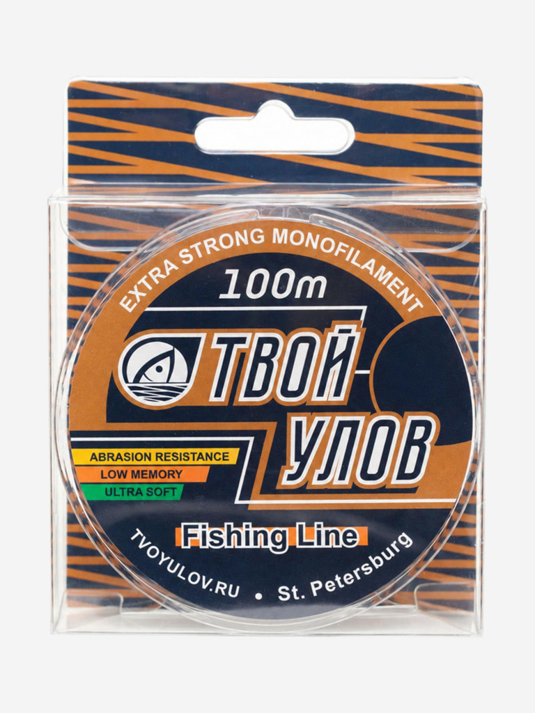 Леска монофильная Твой Улов Fishing Line, 100 м, 0,40 мм, 1 шт.