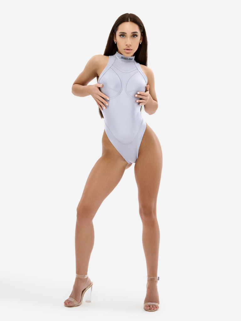 Боди женское Bona Fide: Atomic Body "Silver"