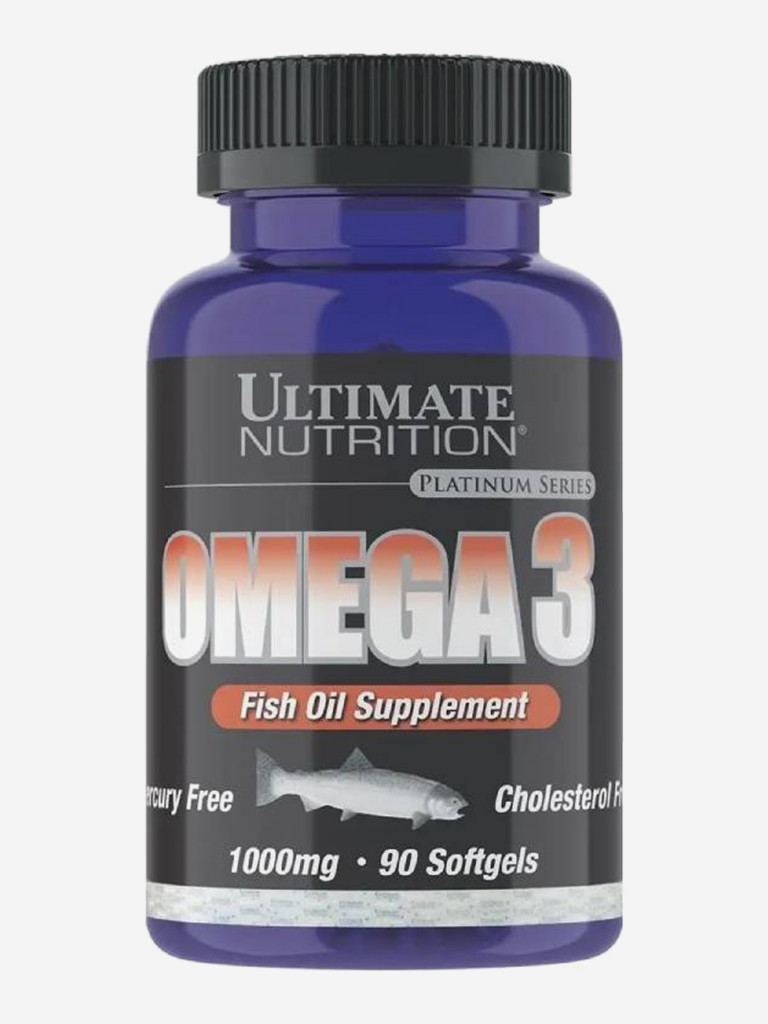 Рыбий жир Ultimate Nutrition Omega 3, 90 капсул