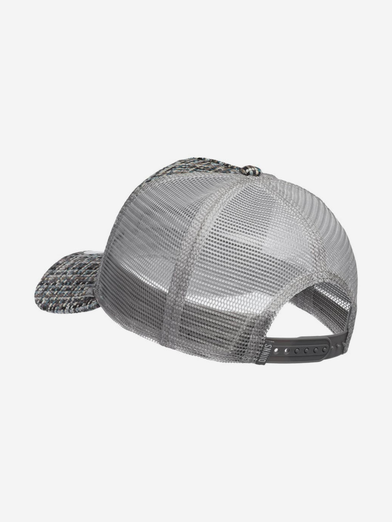 Бейсболка с сеточкой DJINNS HFT Bubble Tweed (серый)